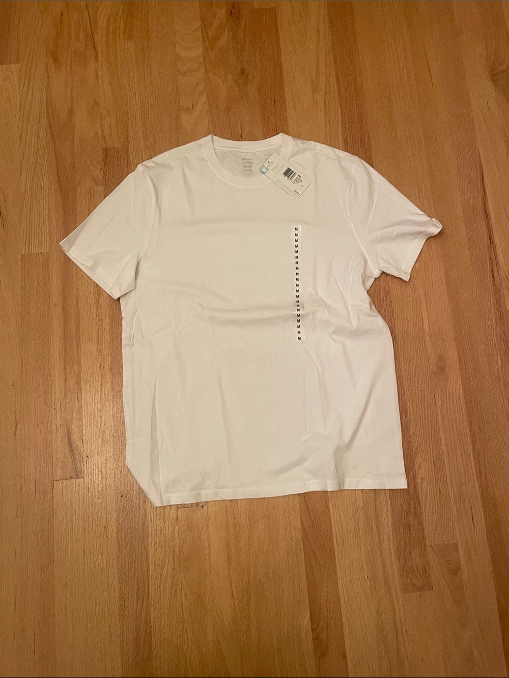 Men's White Crew Neck T-Shirt